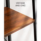 Myfurnideal 4-Tier Ladder Shelf Industrial Storage Bookshelf Standing Bookcase for Living Room, Bedroom, Kitchen, Bathroom, Balcony - Walmart.com