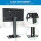 Universal Floor TV Stand for Most 32-70 inch LCD LED TVs Swivel Corner TV Floor Stand with Swivel Mount and Cable Management, Max 600x400mm, Hold up to 99lbs - Walmart.com
