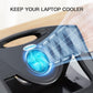 Portable Lap Desk with Cooling Fan and 5 Adjustable Angles 15.6" Laptop Stand with Detachable Mouse Pad for Home Office - Walmart.com