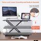 Adjustable Height Standing Desk Converter 28 Inch Wide Stand Up Desktop Riser for Home Office, Hold up to 22lbs - Walmart.com