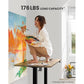 Electric Standing Desk 63x 28 Inches Height Adjustable Sit Stand up Desk Memory Computer Home Office Desk, Vintage Brown - Walmart.com