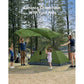 6-Person Family Camping Tent with Removable Rainfly & Carry Bag, Green - Walmart.com