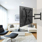 Myfurnideal Full Motion TV Wall Mount Bracket for Most 13-55 Inch LED LCD Flat Curved Screen TVs, Hold up to 66lbs