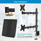 Myfurnideal Monitor Stand with Tray for 13-27 Inches Fully Adjustable Laptop Desk Stand, Hold up to 22 Lbs - Walmart.com