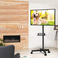 Mobile TV Stand for 23-60 Inch Screen TVs Tilt TV Cart with Shelf for Home Office, Holds up to 88Lbs, Max 400x400 mm - Walmart.com