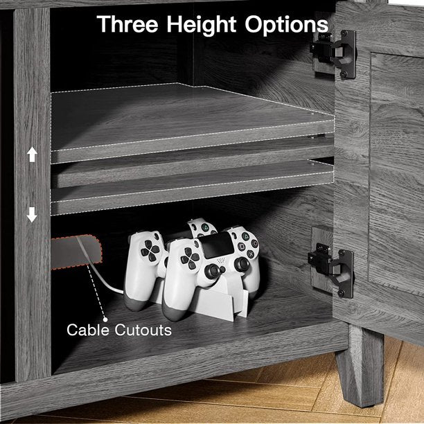 Electric Fireplace TV Stand for 70″ TVs Fireplace Entertainment Center TV Console Table with 18″ Fireplace, Holds up to 200 lbs - Walmart.com