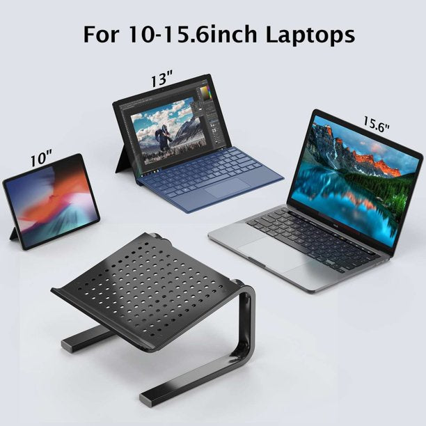 Laptop Stand Riser Ergonomic Computer Stand Holder for Home Office, Hold up to 22 lbs - Walmart.com