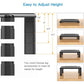 Myfurnideal 4 Packs Monitor Stand Riser with Adjustable Height and Storage Organizer for Computer, Printer, Laptop, Desk - Walmart.com