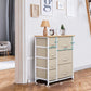 Myfurnideal Storage Tower with 7 Drawers Fabric Dresser Drawer with Steel Frame for Closet, Hallway, Entryway, Nursery Room - Walmart.com