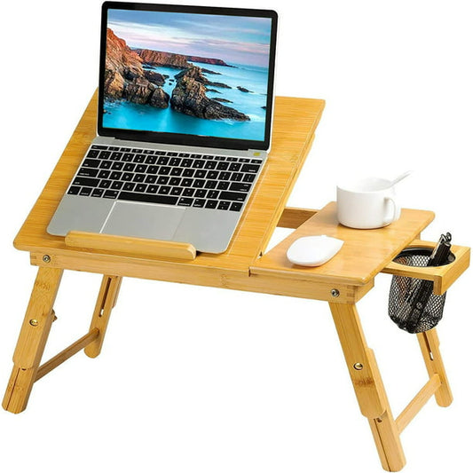 Lap Desk Foldable Laptop Stand for Devices Up to 15.6 Inches, Suitable as Breakfast Tray, Writing Desk, Drawing Table - Walmart.com
