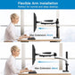 Myfurnideal Dual Monitor Arm Stand for Two 13 to 27 Inch Flat with Height Adjustable Dual Gas Spring Desktop Mount with Clips - Walmart.com