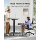 Electric Standing Desk 63x 28 Inches Height Adjustable Sit Stand up Desk Memory Computer Home Office Desk, Black - Walmart.com