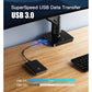 Myfurnideal Single Monitor Mount Stand for 13-35" Computer ScreenAdjustable Monitor Desk Stand with USB, Holds up to 26.4lbs - Walmart.com