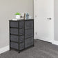 Myfurnideal Storage Tower with 7 Drawers Fabric Dresser Drawer with Steel Frame for Closet, Hallway, Entryway, Nursery Room - Walmart.com