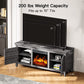 Electric Fireplace TV Stand for 70″ TVs Fireplace Entertainment Center TV Console Table with 18″ Fireplace, Holds up to 200 lbs - Walmart.com