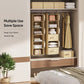 6-Shelf Hanging Closet Organizer Hanging Shelves for Closet with 3 Removable Drawers & Side Pockets, 12'' x 12'' x 43.3'' - Walmart.com