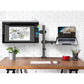 Myfurnideal Monitor Stand with Tray for 13-27 Inches Fully Adjustable Laptop Desk Stand, Hold up to 22 Lbs - Walmart.com
