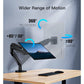 Myfurnideal Single Monitor Mount Stand for 13-35" Computer ScreenAdjustable Monitor Desk Stand with USB, Holds up to 26.4lbs - Walmart.com