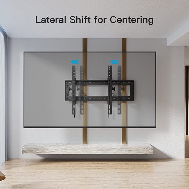 Tilt TV Wall Mount Bracket for Most 50-90 inch TVs, Hold up to 165 lbs, Max 600x400mm, Fits up to 24 Inch Wood Stud Spacing - Walmart.com