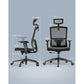 Ergonomic Office Chair High Back Mesh Computer Chair with Lumbar Support, Adjustable Armrest, Backrest and Headrest, Black - Walmart.com