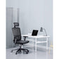 Ergonomic Office Chair High Back Mesh Computer Chair with Lumbar Support, Adjustable Armrest, Backrest and Headrest, Black - Walmart.com